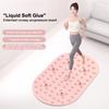 65 * 40Cm Extended Soft Silicone Fingerprinting Board Foot Massage Pad In Situ Indoor Running In Situ Foot Foot Stepping Toe Pad