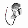 2 In 1 Motorcycle LED Digital Voltmeter Tachometer Gauge Metal Odometer Speedometer