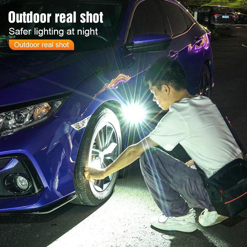 4 In 1 Rechargeable Pen Torchlight Outdoor Portable Handheld Ultra Bright Work Light Multifunctional LED Flashlight