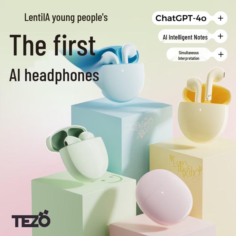 

Tezo AI Translation Bluetooth Earbuds