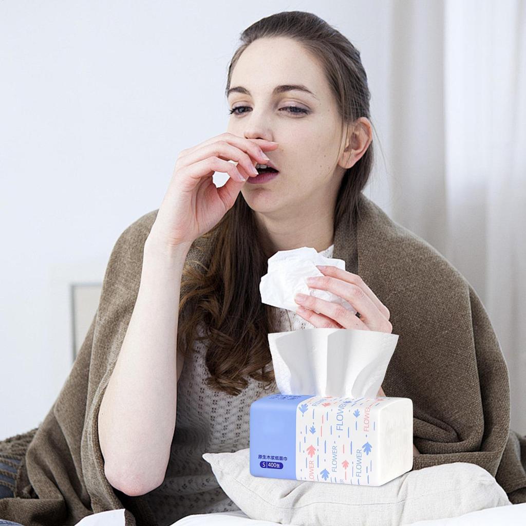 Facial Tissues Comfortable Napkin Thickened Paper Napkins For Kitchen Home Living Room Workplace Commercial Apartment Outdoors