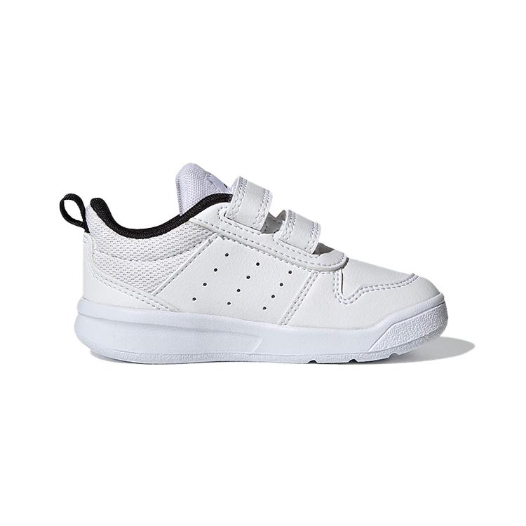 Adidas Neo Tensaur Low top Skateboard Shoes White Black Infant And Toddler S24052