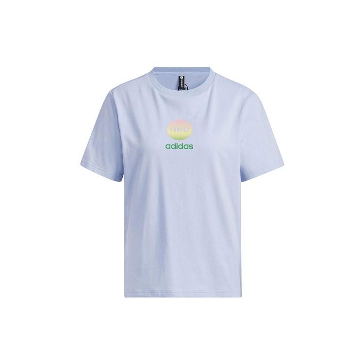 (WMNS) adidas Neo Graphic T-Shirt  Purple  Women s IP3876 S