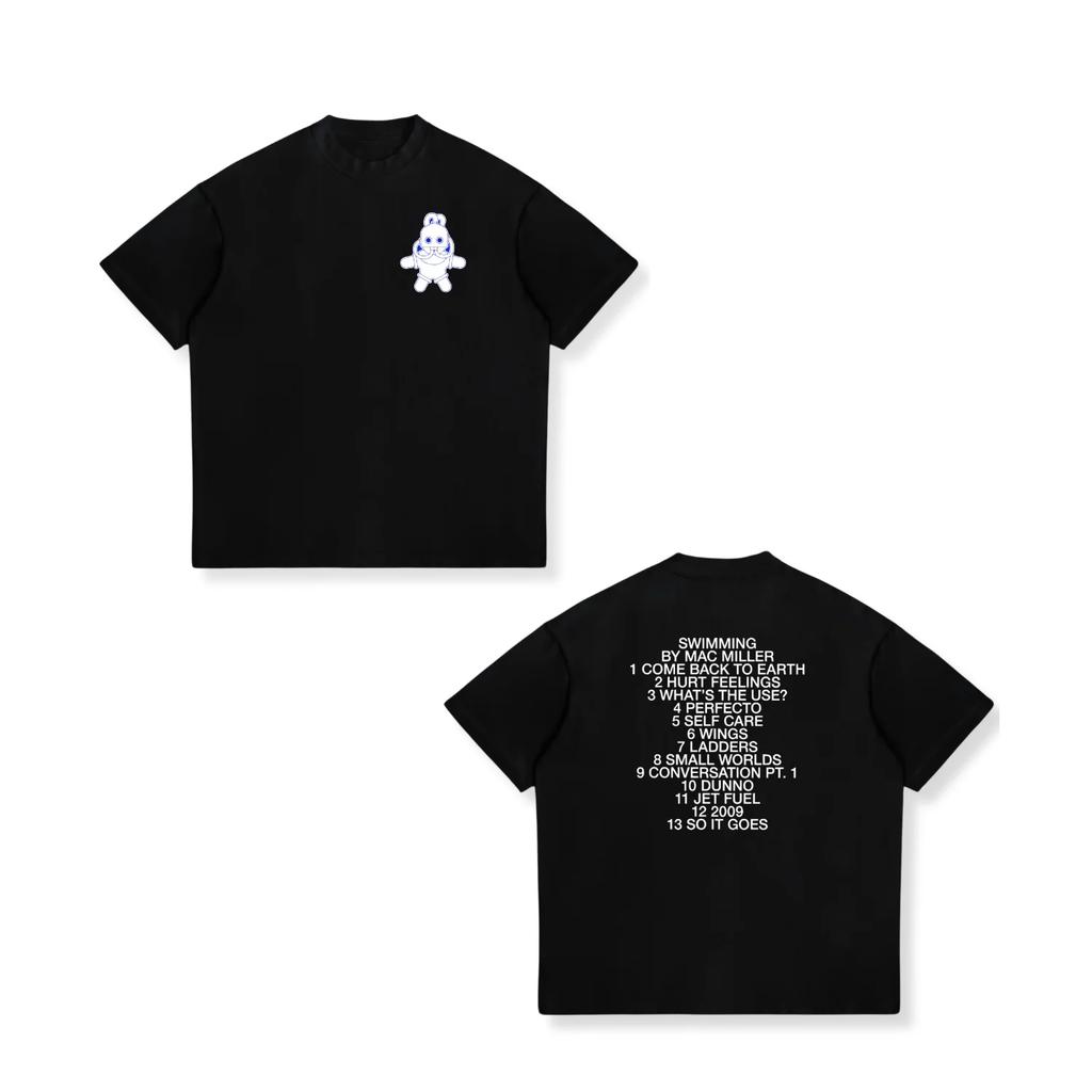 Retro Mac Miller Peripheral Tshirt for Spring and Summer Unisexs Casual and Fashionable Tshirt Suitable for Both Unisex and Women