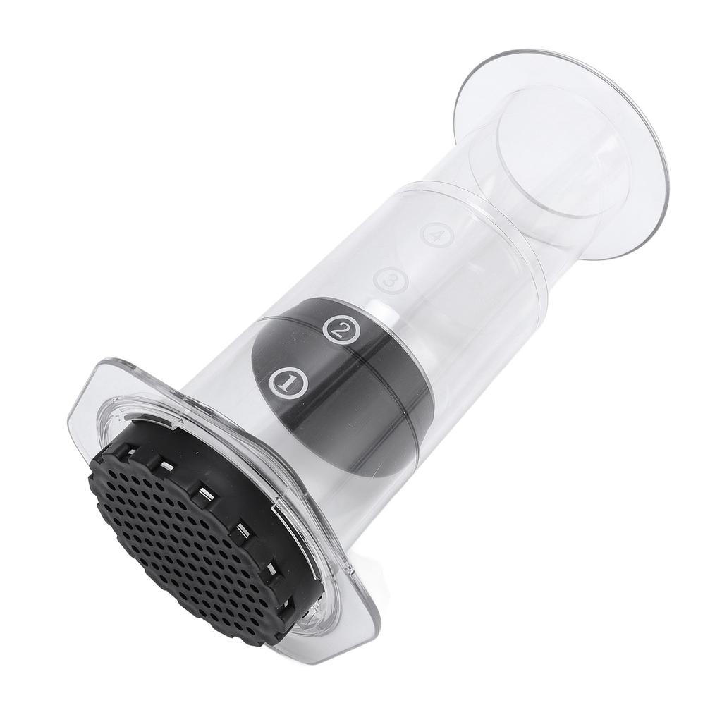 300ml Transparent Outdoor Portable Hand Press Coffee Maker Hand Brewing Coffee Press Pot For Travel