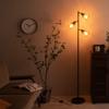 VENTOTA Stand Light Floor Light LED Compatible Indirect Lighting Floor Stand Lamp 3 Lights Stylish Scandinavian Vintage Industrial Luino LED Bulb