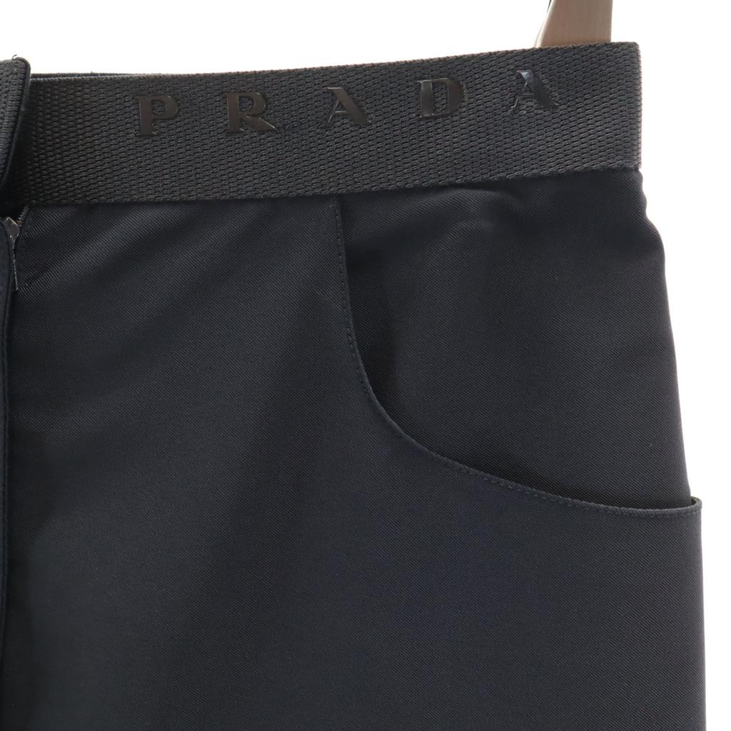 PRADA made in Italy Midi length Tight Skirt 38 Black series Women Used