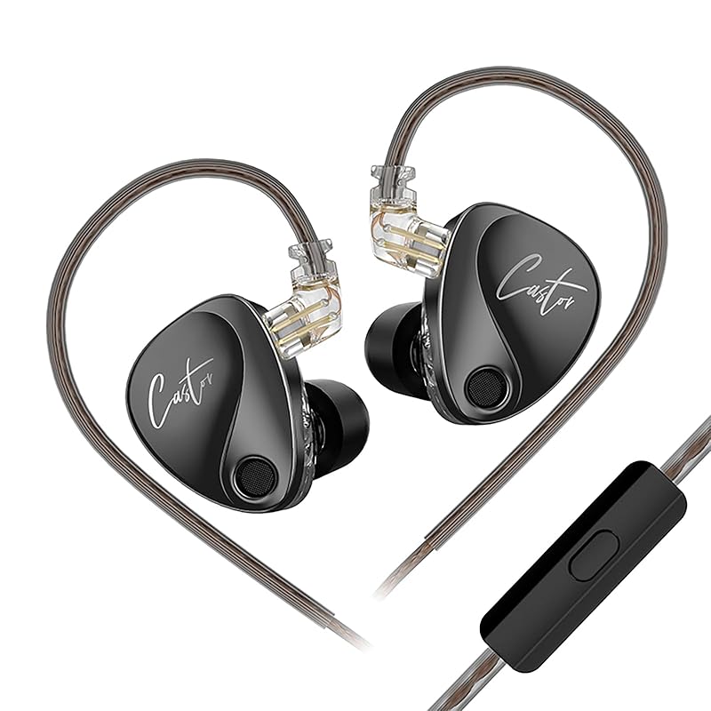 

LINSOUL KZ Castor Tuning Adjustable Dual Driver Earbuds Its strength challenges all flagship products in the HIFI industry Recable design 3D printed