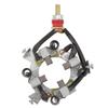 Winch Motor Carbon Brush Kit Starter Carbon Brush Holder Kit  Construction Enhance Acceleration for 8000‑20000lb 4X4 ATV