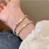 Pinkdudu Dopamine Bracelet Dainty Stacking Beaded Bracelet for Women Minimalist Jewelry PD2398