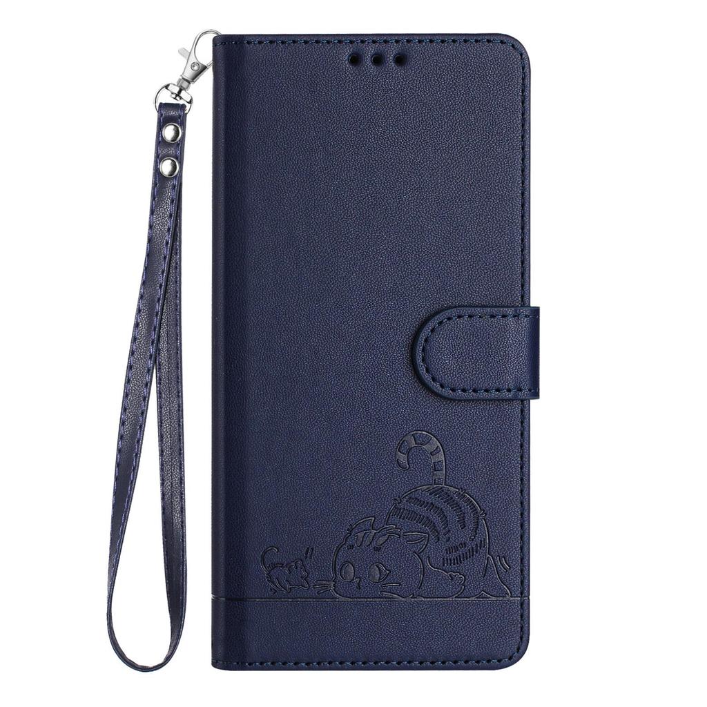 Anti-Diebstahl Leder Flip Wallet Hülle für iPhone 15 Pro Max, 13/14