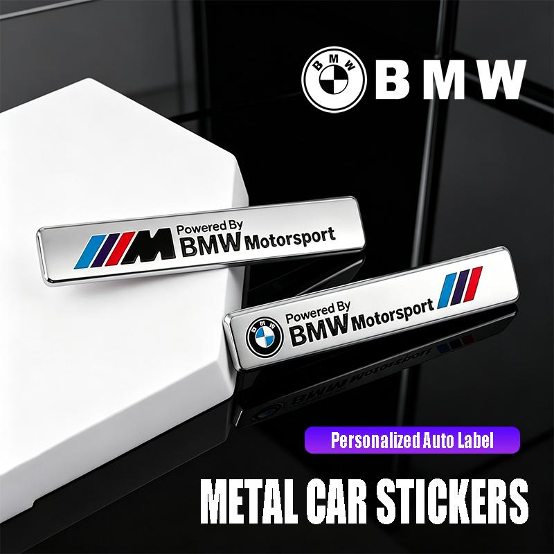 Car Styling Emblem Auto Fender Trunk Badge Stickers For BMW X1 X2 X3 X5 X4 X6 X7 iX3 F20 F10 F07 E70 E46 E90 E92 E60 Accessories cysh69