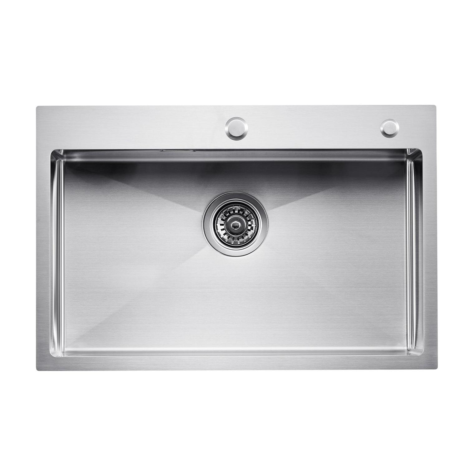 68cm Kitchen Sink Top Mount Single