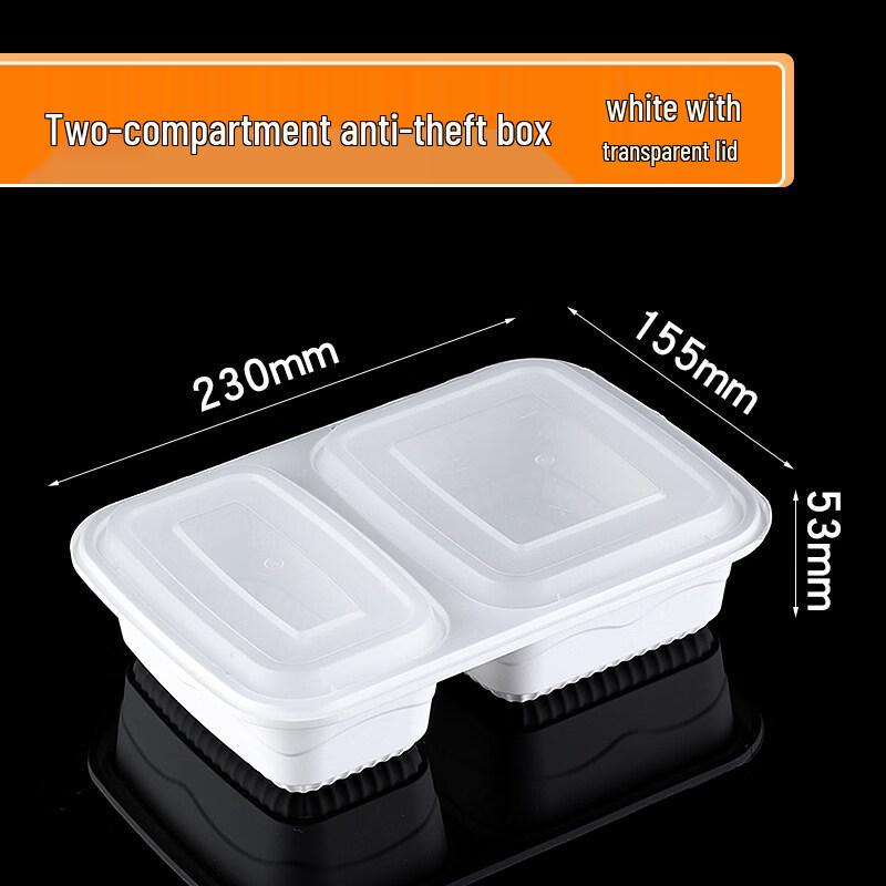 ZISIZ Disposable Plastic Food Container