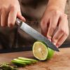 5PCS Damascus Chef Knife Damascus Kitchen Knife Wood Handle Paring Utility Santoku Slicing Chef