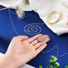 Pandahall 2 Rolls 14K Gold Plated Heart Link Chains Small Link Cable Chains 5 Yards Brass Gold Jewelry Chains for Permanent Jewelry Making Bracelet