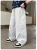 Boys' Straight Leg Wide Leg Loose Casual Pants 2026 New Style for Children, Middle-aged and Young Boys, Summer Thin Design, Mosquito Proof Sport