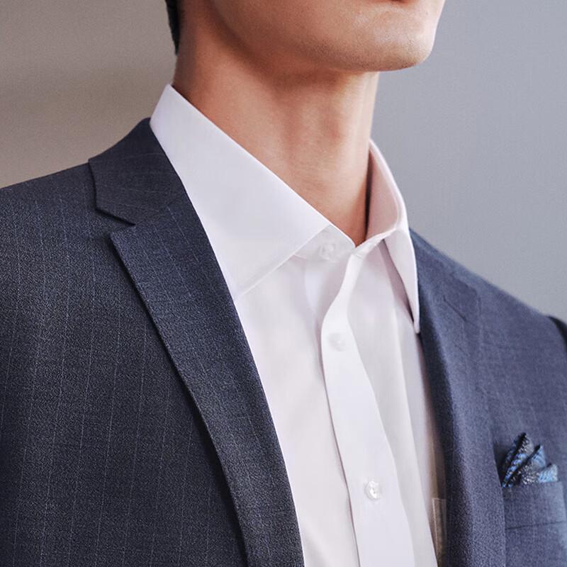 YOUNGOR Men's 2-Button Slim Fit Business Suit Jacket