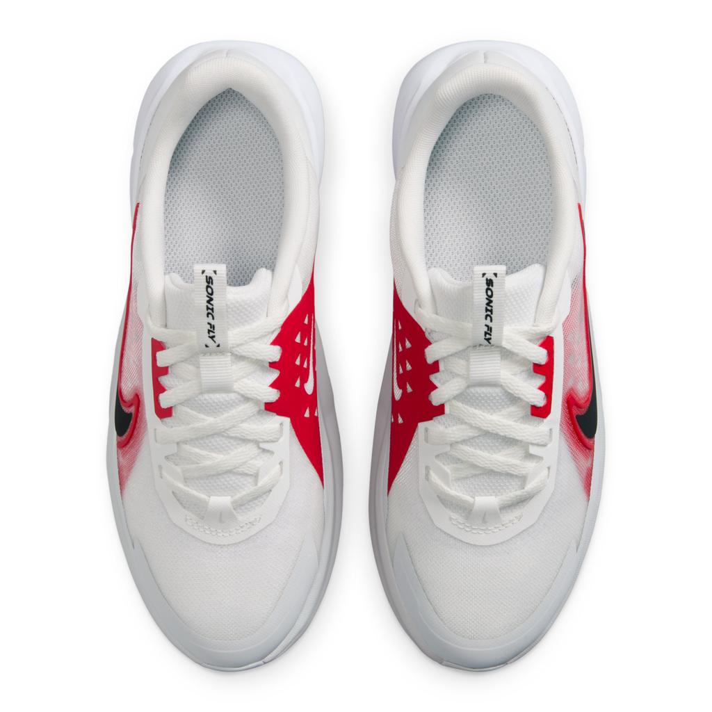 Nike Sonic Fly GS Summit White University Red Buty sportowe dla dzieci Pure-Platinum FZ0017-101