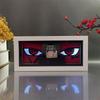 Naruto Anime Paper Carving Lamp: Desktop Ornament & Photo Frame Figurine