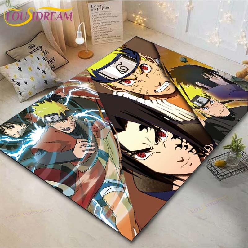 Anime Naruto Carpet Kids Carpets Living Room Tea Table Mats Bedroom Rug Washable Floor Mats Area Mat Horror Rug