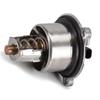 Silver ABS + Metal Automotive Engine Coolant Thermostat