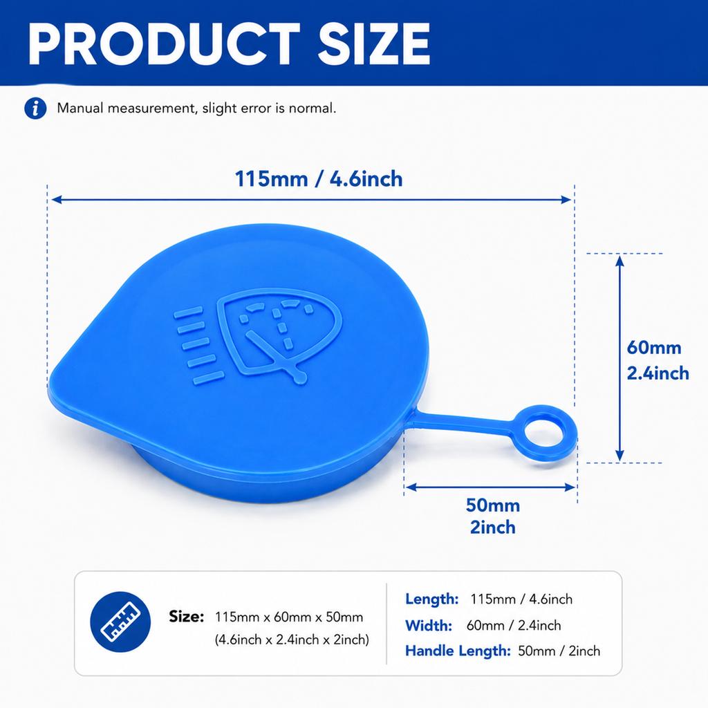 Car Windscreen Washer Cap Fluid Reservoir Bottle Top Sealing Lid Plug for Honda Accord Civic Subaru Forester Impreza Parts