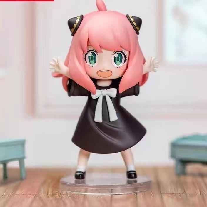 Spy X Family Anya Serie Blind Box Rätselbeutel Mystery Box Spielzeug Puppe Niedliche Anime Figur Schreibtischdekoration Geschenk