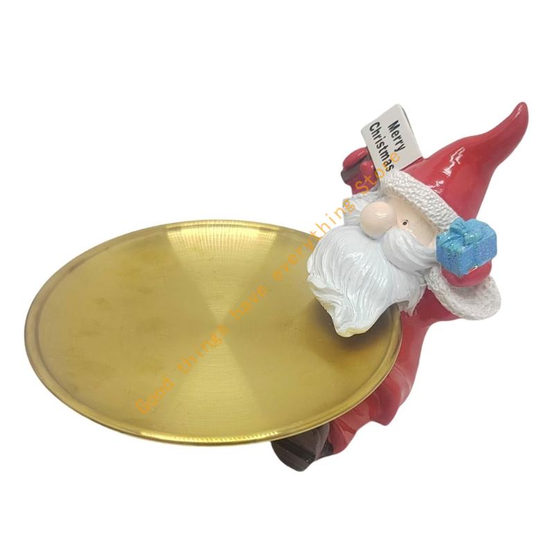 Santa Clauses Statue Christmas Decorative Figurines for Holiday Party Home Decors Christmas Figurine Figure Decorations 55KF