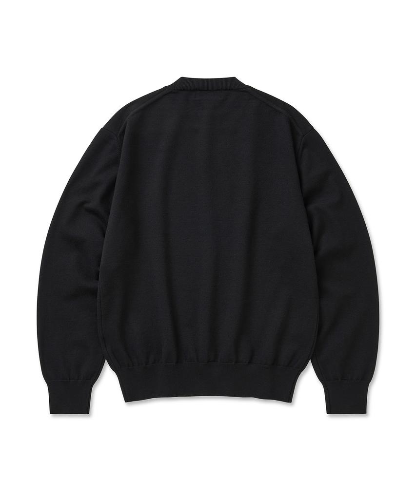 CUZNELLO Soft Touch Round Knit_Black