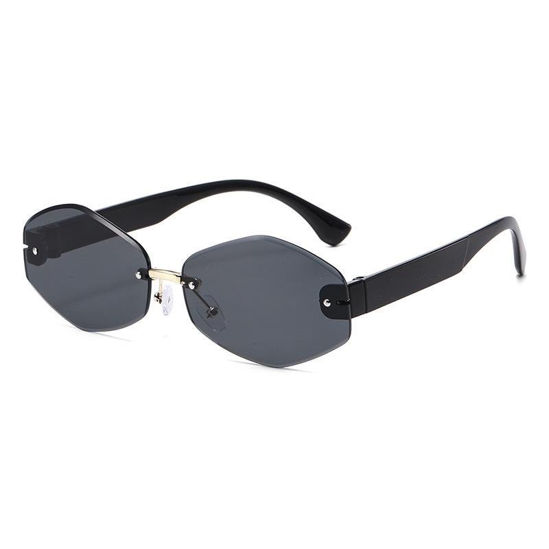 Frameless Sunglasses Women'S Kusa Sunglasses High Quality Low Price Street Shooting Summer Uv Protection Foreign Trade Models