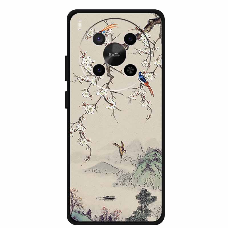 För ZTE Blade V70 Max Fodral 3D Blommigt Prägling Mjuk Silikon Telefonfodral för Nubia V70 Max Fodral Relief Blomma Skal Ny V 70 Max