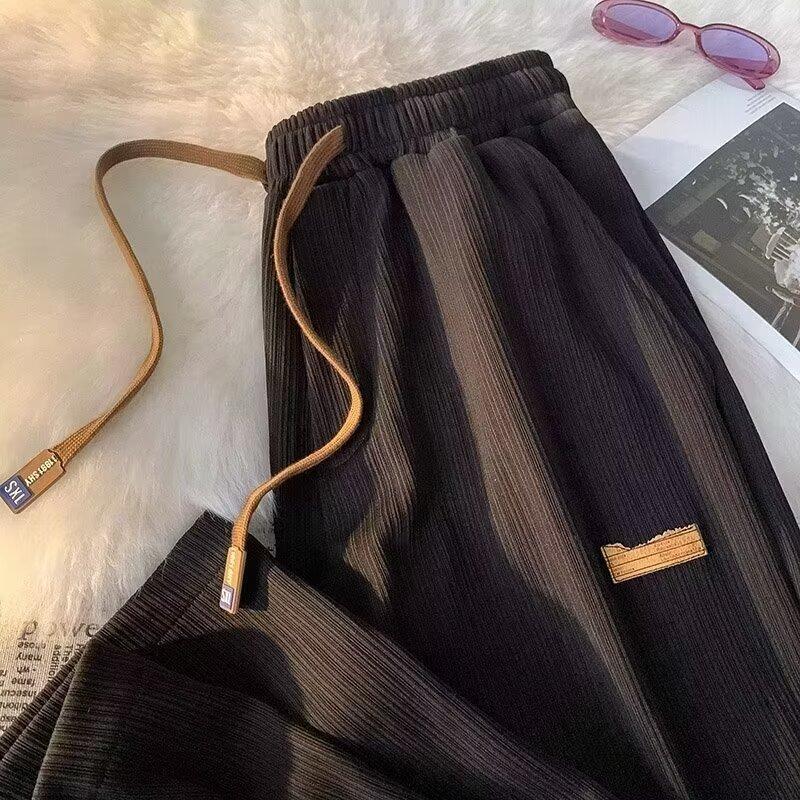 2024 Men's Korean Style Loose Casual Wide-Leg Summer Pants