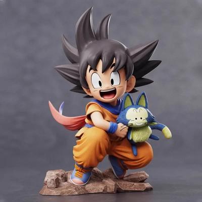 10cm Figurka Anime Dragon Ball Z Figurka Goku Goku Objęcie Pura PVC Figurki GK Yamcha Anime Kolekcjonerski Model Zabawki Prezenty