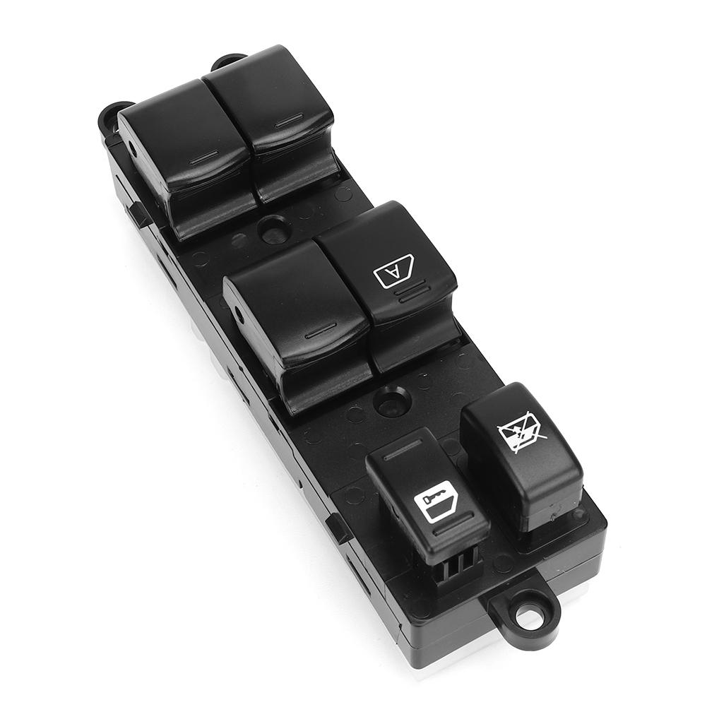 Vänster förarsida elektrisk fönsterhuvudströmbrytare Passar för Nissan Tiida C11 SC11 C11Z 25401 ED500