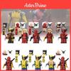 Heroes Series Wolverine And Deadpool Building Block Action Figures Set
