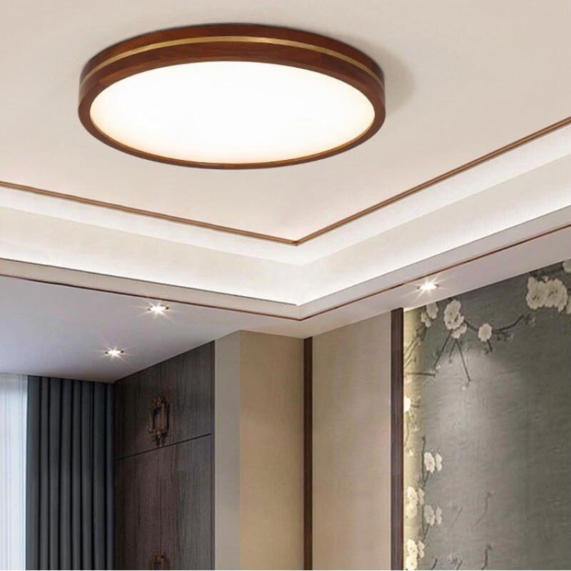 OEING Smart Solid Wood Ceiling Lamp