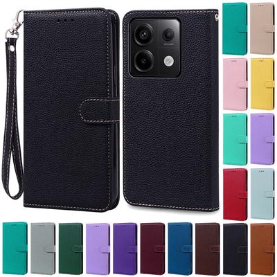 Para Capa Redmi Note 14S Capa Carteira de Couro Flip Para Xiaomi Redmi Note 14S Capa Livro de Telefone Coque Fundas