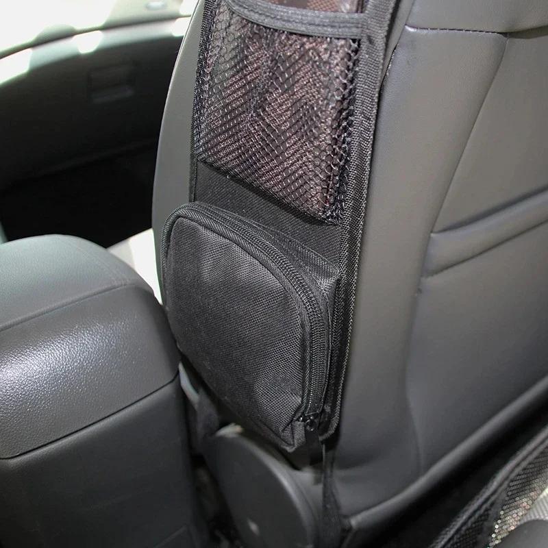 Car Rear Seat Storage Bag Car Seat Backrest Protector Car Side Hanging Bag Car Storage Supplies
