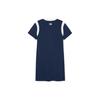 New MLB Short Sleeved Dress Women's Navy Blue 3FOPV0243-43NYS