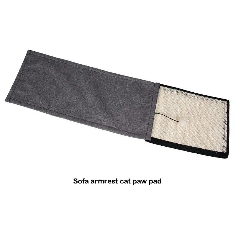 Haustier Katzen Krallen Kratzen Spielmatte Hängen Bett Sisal Hanf Pad Bord Teppich Für Möbel Schutz Scratcher Kratzen Pads