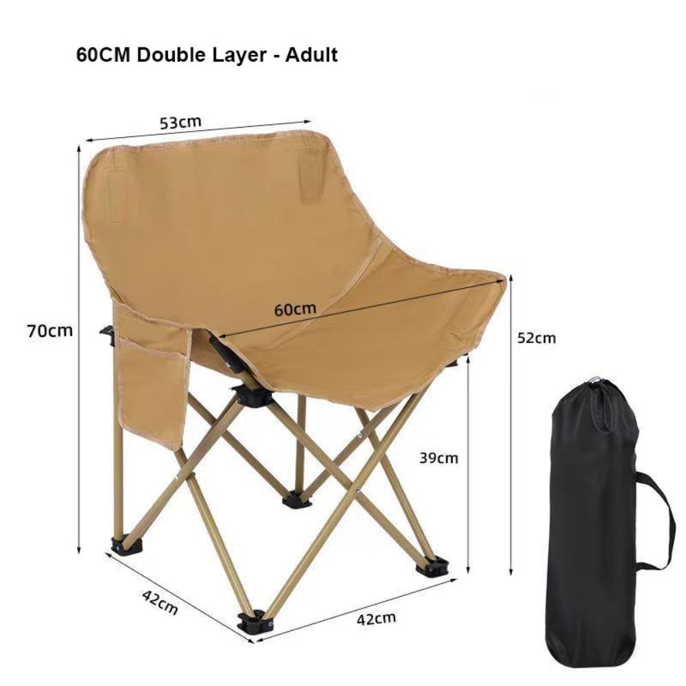 

Багатофункціональне кемпінгове крісло Легке зберігання Крісло для риболовлі Обладнання для пікніка та кемпінгу 7