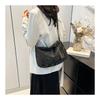Soft Leather Large Capacity Artistic Shoulder Bag Korean Commuter Underarm Bag Fashion Relaxed Tote Bag Women