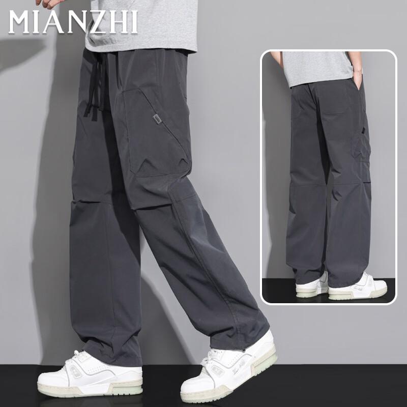 Men s American Loose Fit Straight Leg Cargo Pants 5XL