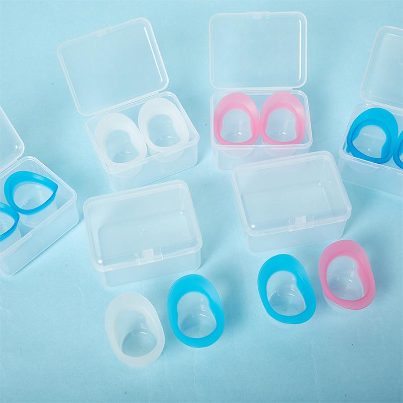 2Pcs Silicone Eye Wash Cup Resuable Eyewash Cup Soft Eye Bath Cup With Box