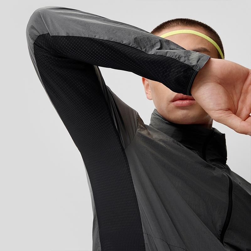 Saucony Jackets & Coats Men's Silver Black SC2249037C-MT04