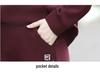2026 Stylish Casual Sportswear Set for Middle-Aged & Elderly Women: Spring, Autumn & Winter Two-Piece Hoodie Ensemble