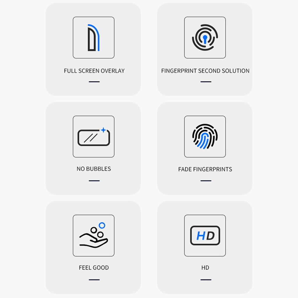 MOCOLO For Honor X8c 4G/X8b 4G Screen Protector Anti-Shatter Silk Printing Tempered Glass Film