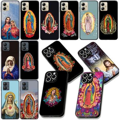 Virgen De Guadalupe Phone Case for Apple iPhone 16 17 Air 14 15 Pro Max Plus 16+ 16E 14+ ProMax Protective Cover