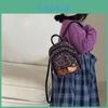 Hello Kitty Kids Backpack With Leopard Print Fabric For Daycare And School Use